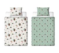 The Gruffalo Officially Licenced Junior Duvet Cover Set | Woodland Design | Reversible 2 Sided Bedding Including Matching Pillow Case | Perfect For Toddlers Bedroom or Nursery | Polycotton