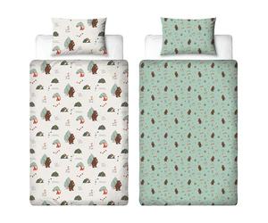 The Gruffalo Officially Licenced Single Duvet Cover Set | Woodland Design | Reversible 2 Sided Bedding Including Matching Pillow Case | Perfect For Kids Bedroom | Polycotton