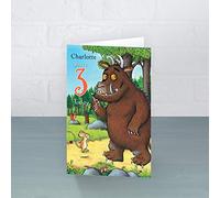 The Gruffalo Personalised Birthday Card - Age 3 - Personalise Your NAME