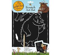 The Gruffalo SCRATCH ART, black/white, small
