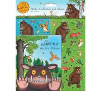 The Gruffalo Sticker Collection and Album, 16 Pages | Official Licensed Product | Reusable on Non-Porous Surfaces | Age 3+, Boys and Girls | Christmas & Birthday Gift, Present, Scrapbook, Arts & Craft