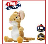 The Gruffalo's Mouse Soft Toy 6in Brown & White Plush Stuffed Animal