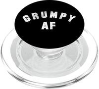 The Grumpy AF Design | A design that says GRUMPY AF PopSockets PopGrip for MagSafe