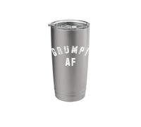 The Grumpy AF Design | A Design That says Grumpy AF Stainless Steel Insulated Tumbler