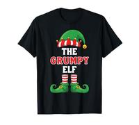 The Grumpy Elf Shirt Funny Sarcastic Bah Humbug Pajama Top T-Shirt