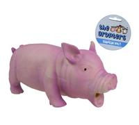 (the grunters) Oinking Latex Pig Dog Toy (Large)