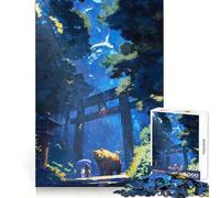 The Guardian 1000 Piece Jigsaws for Teenagers Puzzle Wise Think Toy Simple Fun Tight Cut Santa Wish Pick (38x52cm)