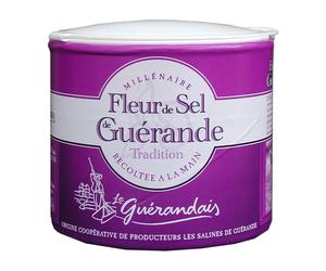 The Guerandiais Fleur de Sel Guerande White Sea Salt 125g 3 Pack