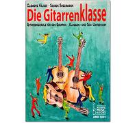 The guitar class (school book) - guitar school for groups, class and jeki lessons with music clip - AMB3091 9783869470917
