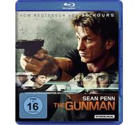 THE GUNMAN - PENN,SEAN/BARDEM,JAVIER BLU-RAY NEW
