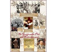The Gunpowder Plot Poster - Size A1-59.4 x 84.1 cm - Informational History Poster - Paper Laminated