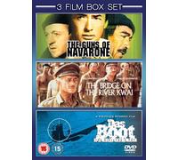 The Guns of Navarone (1961) / The Bridge on the River Kwai (1957) / Das Boot (1981) [DVD]