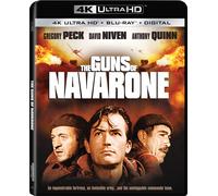 The Guns of Navarone (4K UHD Blu-ray) Gregory Peck David Niven (US IMPORT)