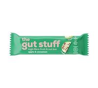 The Gut Stuff Apple & Cinnamon High Fibre Fruit & Nut Bar 35g [Pk 12]