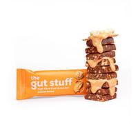 The Gut Stuff Fruit & Nut Bars, Peanut Butter Flavour - 12 Bars