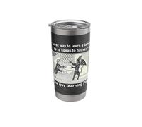The Guy Who Learns PHP from The Devil. Computer Scientist Stainless Steel Insulated Tumbler