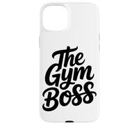 The Gym Boss Love Fitness Motivational Coffee Design Lover Case for iPhone 15 Plus