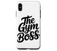 The Gym Boss Love Fitness Motivational Coffee Design Lover Case for iPhone XS Max