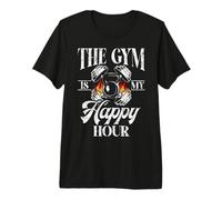 The Gym is My Happy Hour Personal Trainer Premium T-Shirt