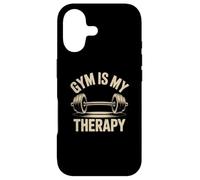 The Gym Is My Therapy | Fitness Motivation Workout Apparel Case for iPhone 17