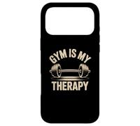 The Gym Is My Therapy | Fitness Motivation Workout Apparel Case for iPhone 17 Pro Max