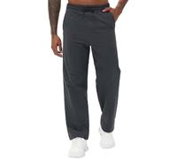 THE GYM PEOPLE Mens Baggy Joggers Lightweight Drawstring Tracksuit Bottoms Open Bottom Trousers Seweatpants with Pockets Athletic Sport/Dark Grey/M