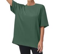 THE GYM PEOPLE Women's Casual Oversized T-Shirts UK Summer Gym Basic Tops