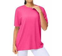 THE GYM PEOPLE Women's Casual Oversized T-Shirts UK Summer Gym Basic Tops