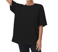 THE GYM PEOPLE Women's Casual Oversized T-Shirts UK Summer Gym Basic Tops