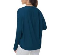 THE GYM PEOPLE Women's Long Sleeve Workout Shirts Back Loose Fit Running Tee Tops with Thumb Hole