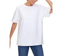 THE GYM PEOPLE Women's T Shirt Baggy Plain Oversized Summer Sport Tops
