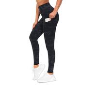 THE GYM PEOPLE Womens Thick High Waist Gym Leggings Tummy Control Yoga Pant