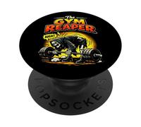 The Gym Reaper Deadlift Fail, Funny Fitness Bodybuilder Gym PopSockets Adhesive PopGrip