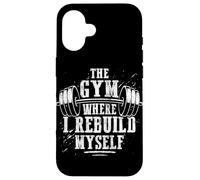 The Gym Where I Rebuild Myself Weight Lifting Case for iPhone 16