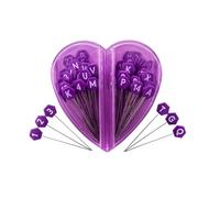 The Gypsy Quilter ABC 123 Cool Pins, Purple
