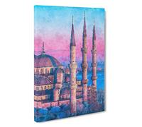 The Hagia Sophia Canvas Print | Gallery Wrapped 30mm Frame Wall Art | 30x20 inches | Ready to Hang | Contemporary Picture | Living Room Bedroom Lounge Office