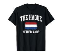 The Hague Den HAAG Netherlands Dutch Flag Souvenir Europe T-Shirt