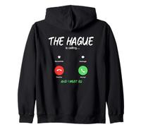 The Hague Is Calling And I Must Go Netherlands Traveling Zip Hoodie
