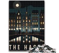 The Hague The Netherlands 1000 Pieces Jigsaw Puzzles For Teens And Adults, Challenging Game And Family Play Parent-child Interaction 1000pcs (50x75cm)