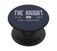 The Haight San Francisco California Field/The Haight SF PopSockets Adhesive PopGrip
