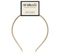 The Hair Edit Gold Cable Chaplet Chain Headband