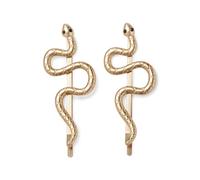 The Hair Edit Temptation Pins - Soft Gold Snake Bobby Pin Set in Soft Gold