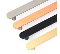 The Hairpin Leg Co. Bar Trim Brass Cabinet Handle, 165mm, Brushed Brass