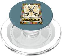 The Hairstylist Tarot Card Design PopSockets PopGrip for MagSafe