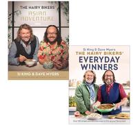 The Hairy Bikers Collection 2 Books Set (Asian Adventure & Everyday Winners)