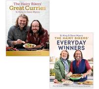 The Hairy Bikers Collection 2 Books Set (Great Curries & Everyday Winners)