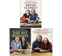 The Hairy Bikers Collection 3 Books Set (British Classics, One Pot Wonders, Great Curries)