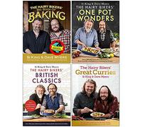 The Hairy Bikers Collection 4 Books Set (Big Book of Baking, One Pot Wonders, British Classics, Great Curries)