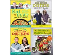 The Hairy Bikers Eat to Beat Type 2 Diabetes, The Hairy Dieters Make It Easy, The Hairy Dieters Eat for Life, [Hardcover] The Reverse Your Diabetes Cookbook 4 Books Collection Set