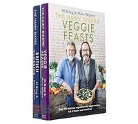 The Hairy Bikers' Veggie Feasts & The Hairy Bikers' British Classics By Hairy Bikers 2 Books Collection Set